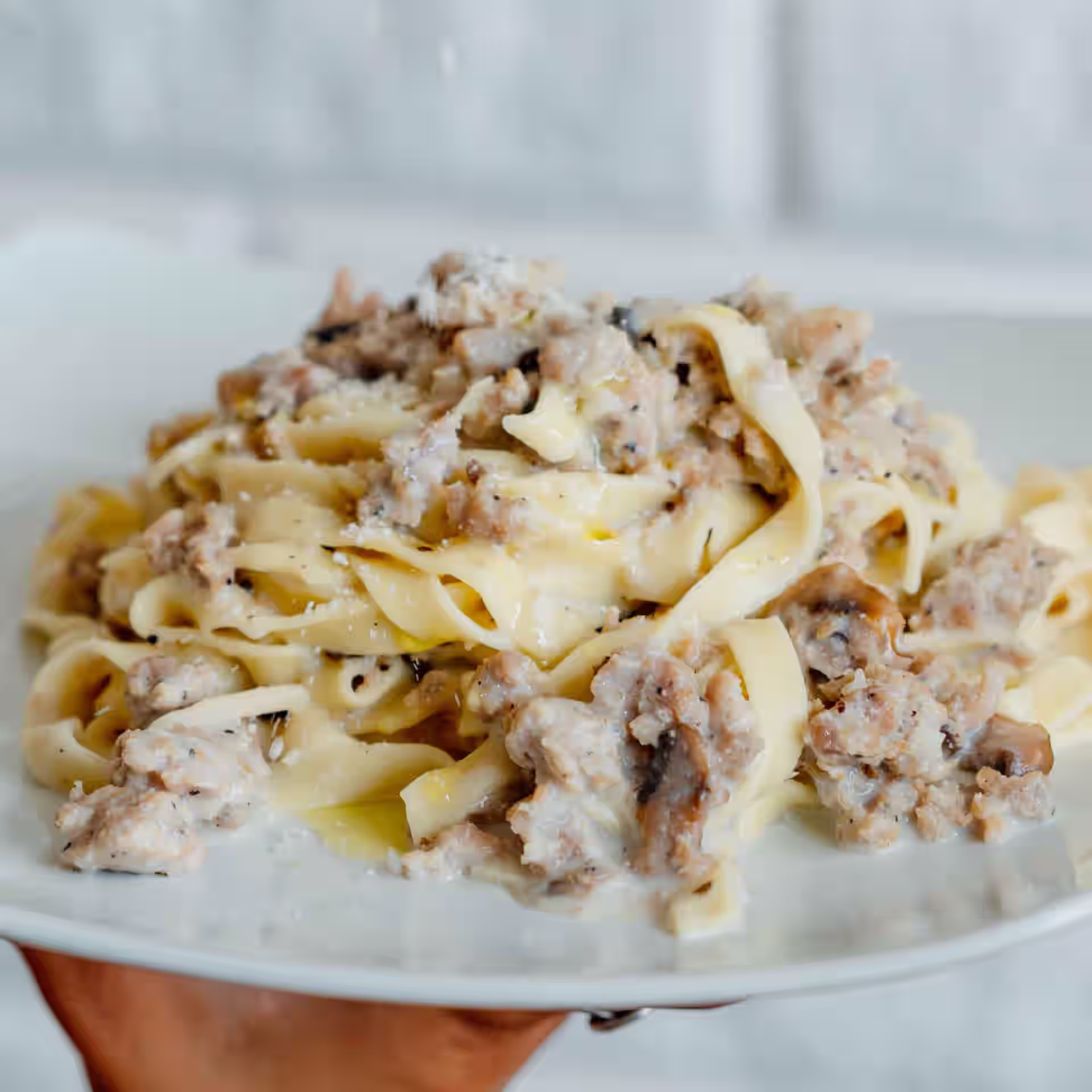 fettuccine alla norcina