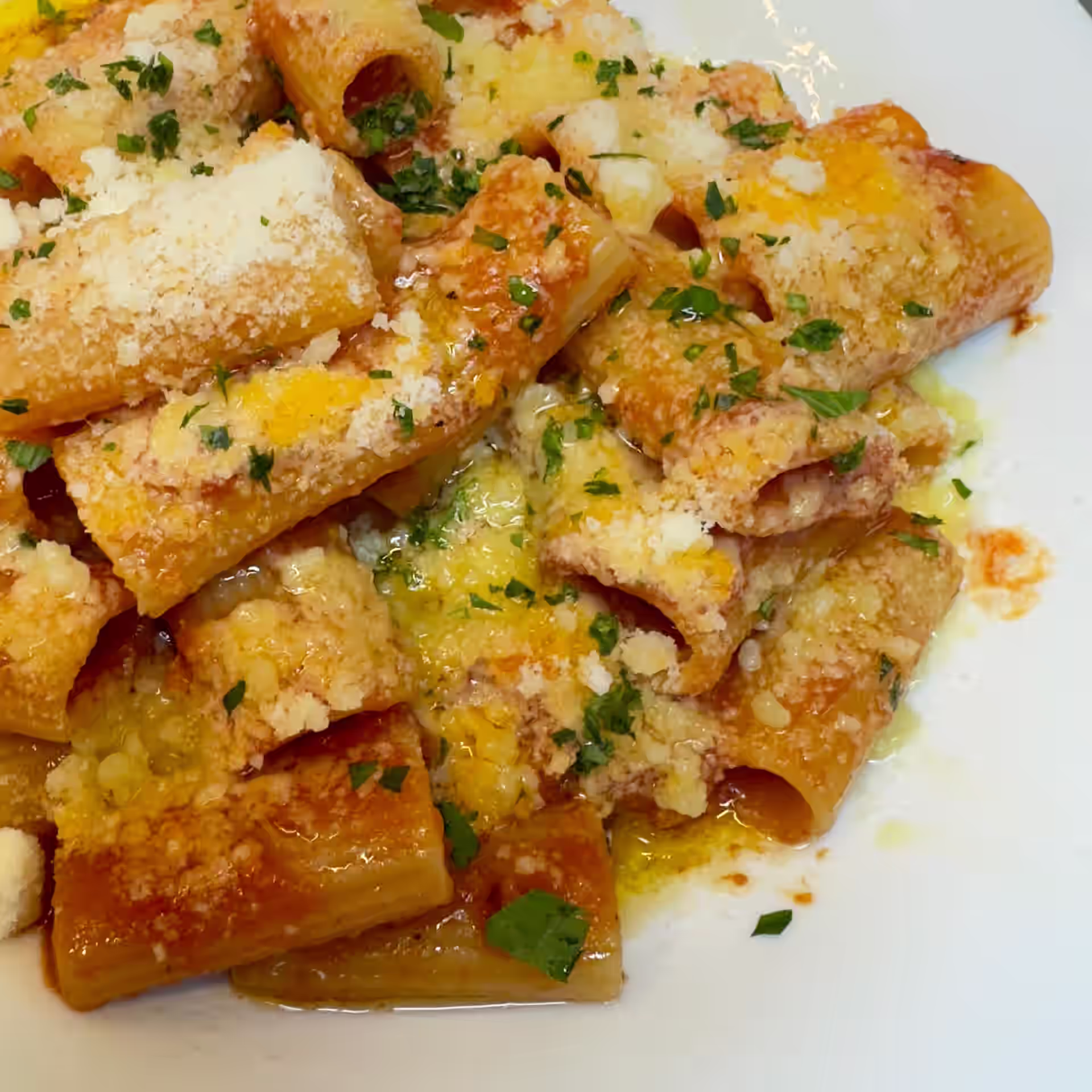 rigatoni arrabbiata dv